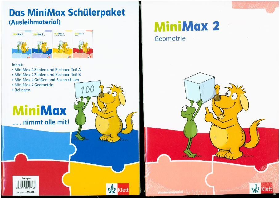 MiniMax 2, Das MiniMax Schülerpaket (Ausleihmaterial), 4 Bde. main product photo