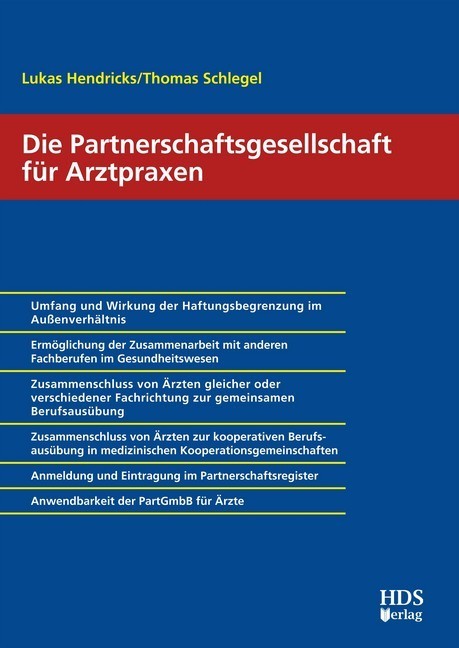 Die Partnerschaftsgesellschaft für Arztpraxen main product photo