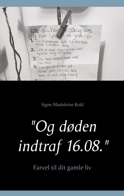 "Og døden indtraf 16.08." main product photo