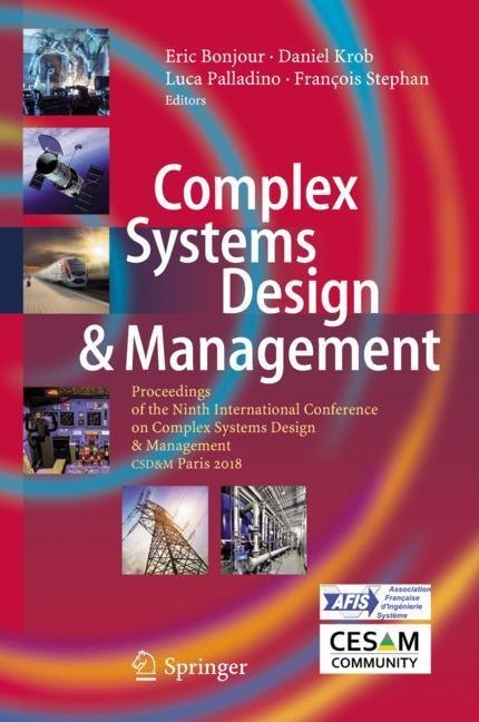 Complex Systems Design & Management main product photo