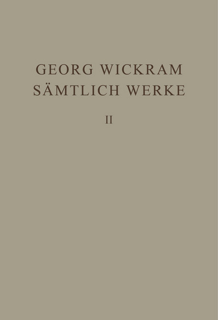 Sämtliche Werke, 2 main product photo