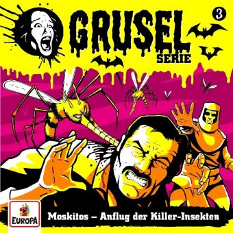 Gruselserie - Moskitos - Anflug der Killer-Insekten, 1 Audio-CD