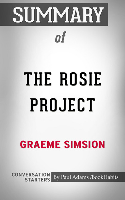 Summary of The Rosie Project: A Novel main product photo