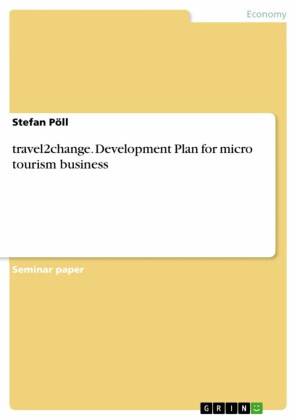travel2change. Development Plan for micro tourism business