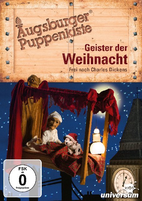 Augsburger Puppenkiste - Geister der Weihnacht, 1 DVD main product photo