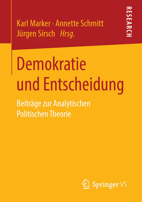 Demokratie und Entscheidung main product photo