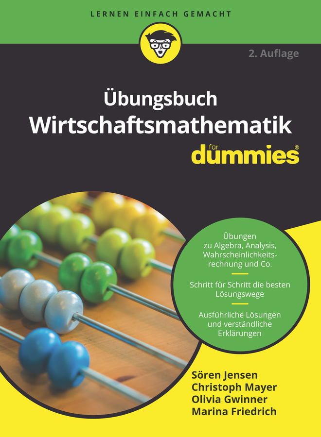 Übungsbuch Wirtschaftsmathematik für Dummies main product photo