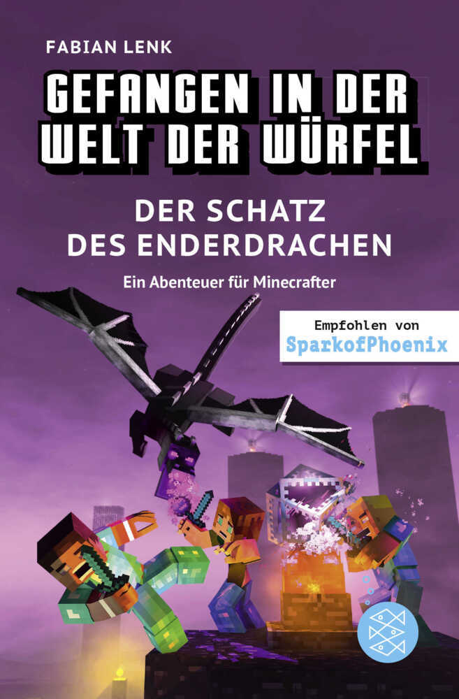 Gefangen in der Welt der Würfel. Der Schatz des Enderdrachen. Ein Abenteuer für Minecrafter main product photo