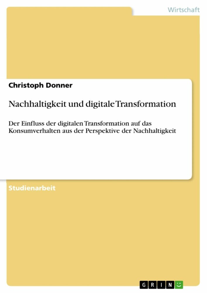 Nachhaltigkeit und digitale Transformation main product photo