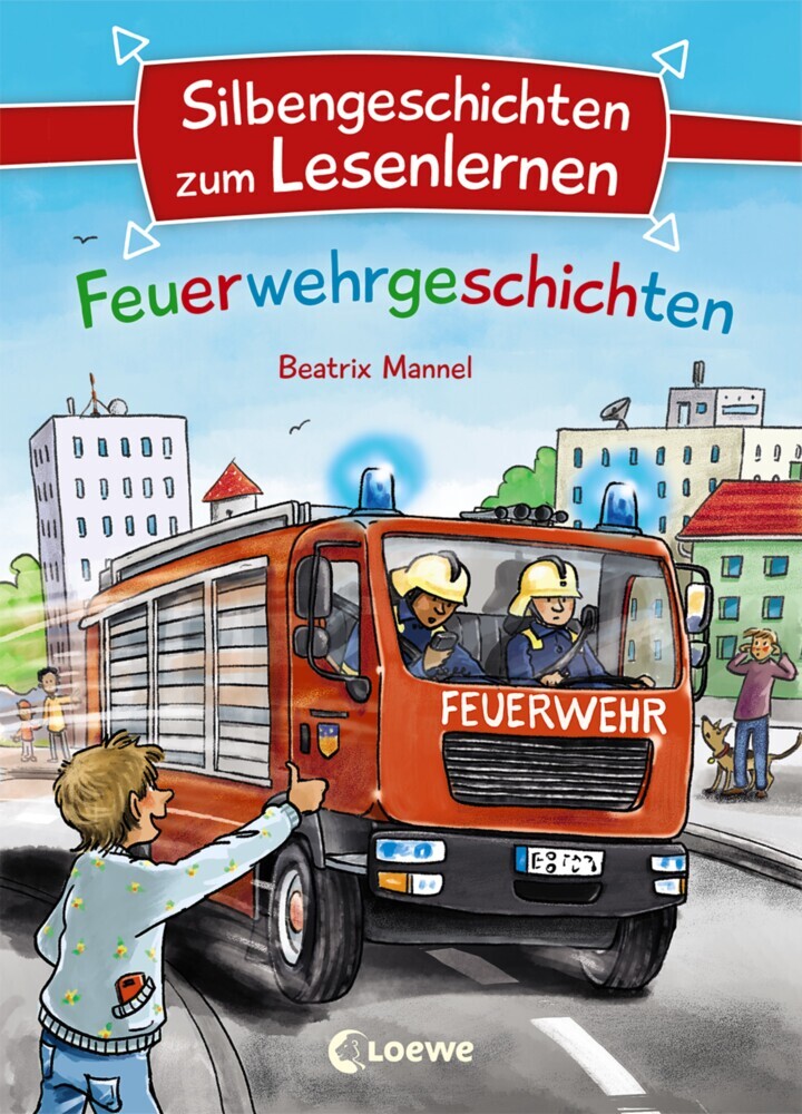 Silbengeschichten zum Lesenlernen - Feuerwehrgeschichten main product photo