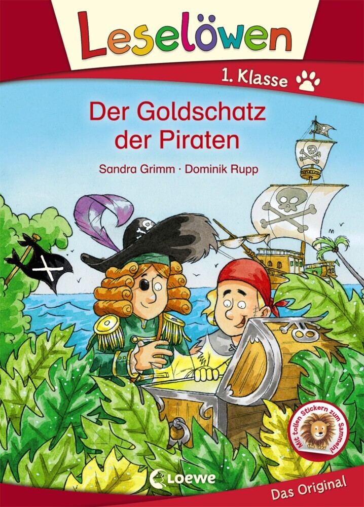 Leselöwen - Der Goldschatz der Piraten main product photo