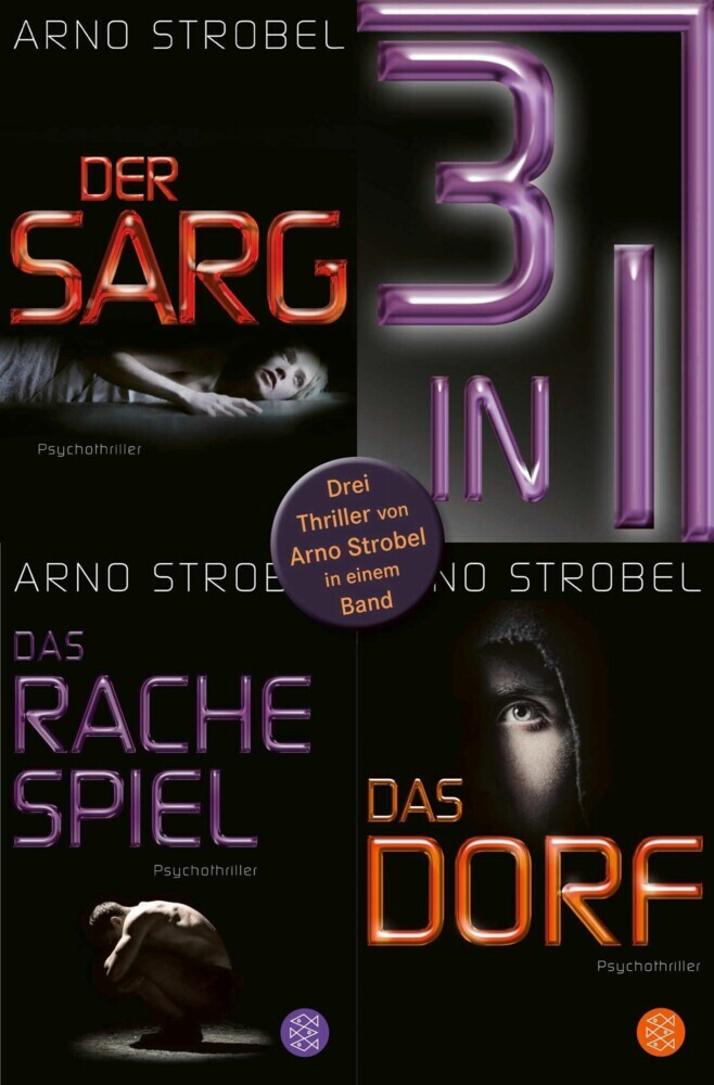 Der Sarg / Das Rachespiel / Das Dorf - Drei Strobel-Thriller in einem Band main product photo