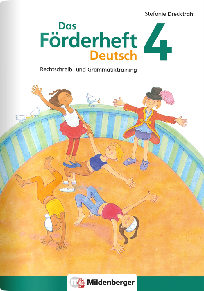 Das Förderheft Deutsch 4 main product photo