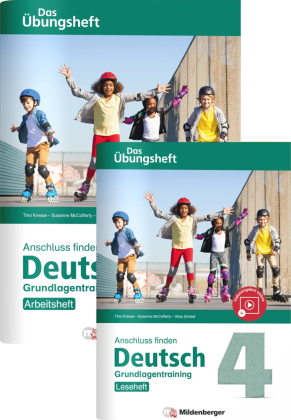 Anschluss finden / Deutsch 4 - Das Übungsheft - Grundlagentraining: Leseheft und Arbeitsheft