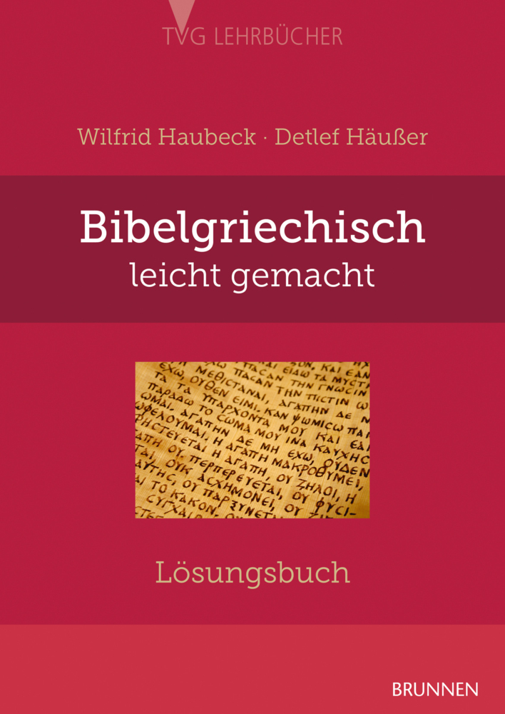 Bibelgriechisch leicht gemacht, Lösungsbuch main product photo