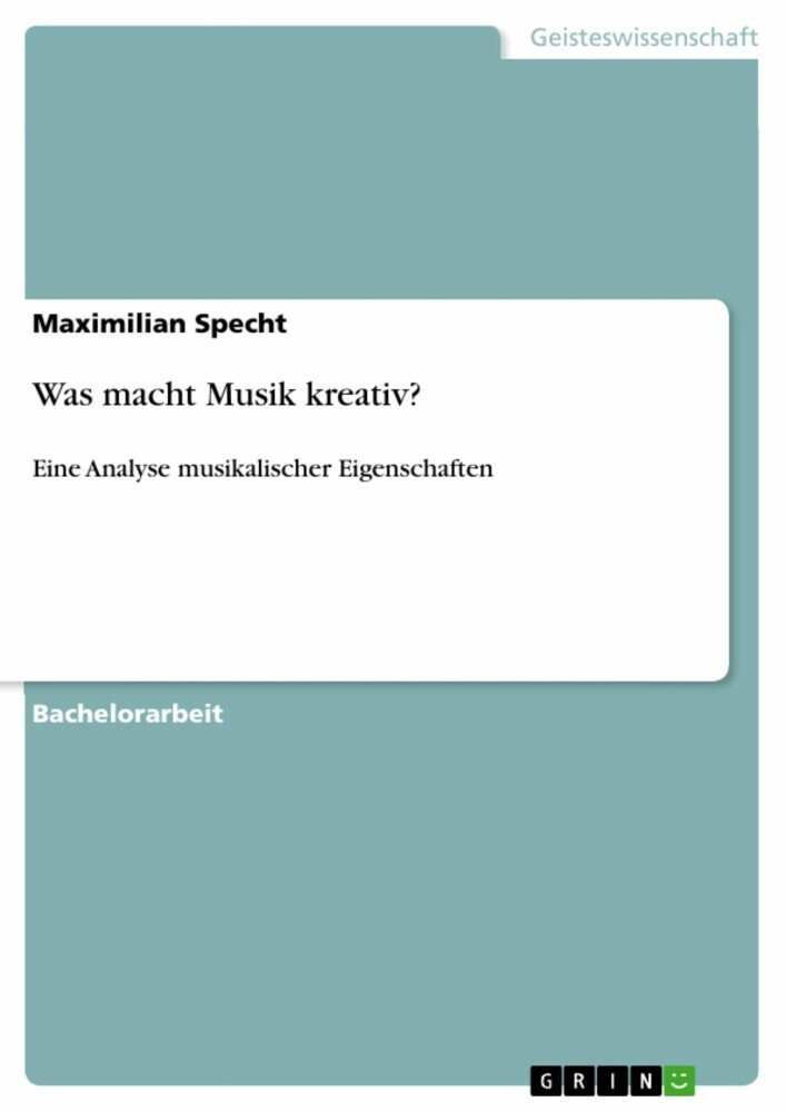 Was macht Musik kreativ? main product photo