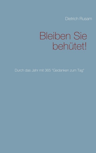 Bleiben Sie behütet! main product photo