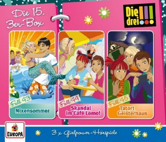 Die drei !!! 3er Box. Box.15, 3 Audio-CDs