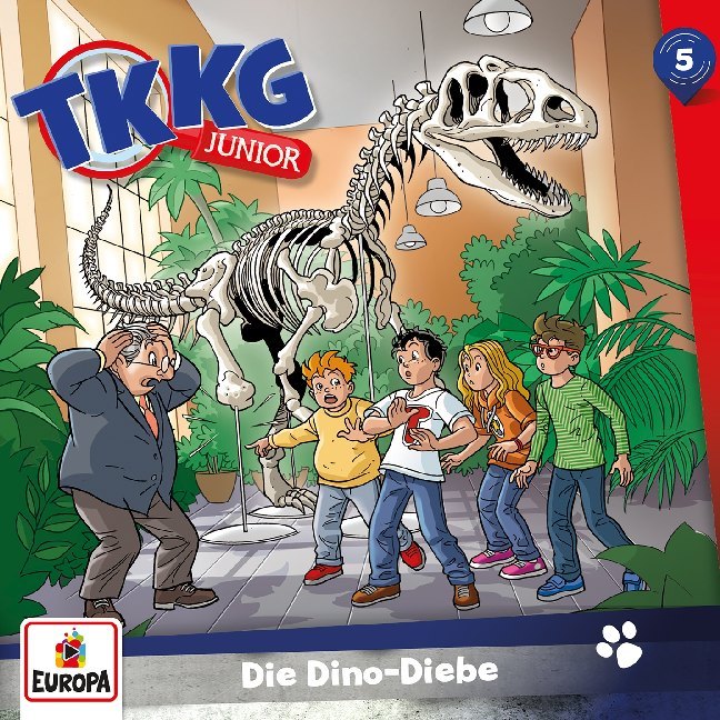 TKKG Junior - Die Dino-Diebe, 1 Audio-CD main product photo