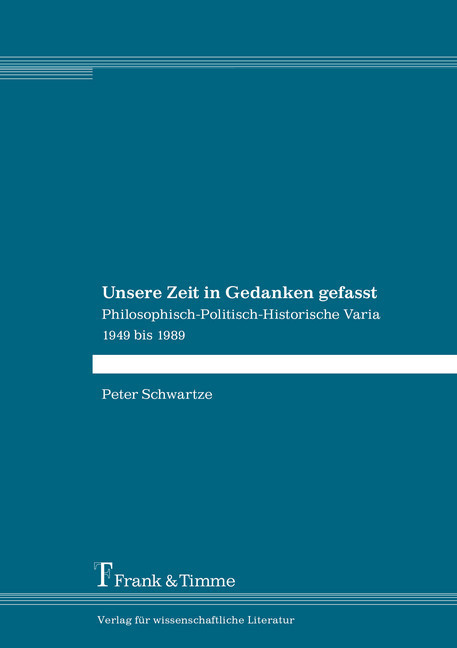 Unsere Zeit in Gedanken gefasst main product photo