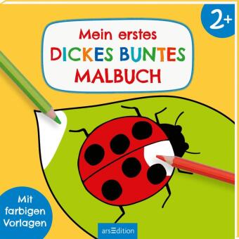 Mein erstes dickes buntes Malbuch