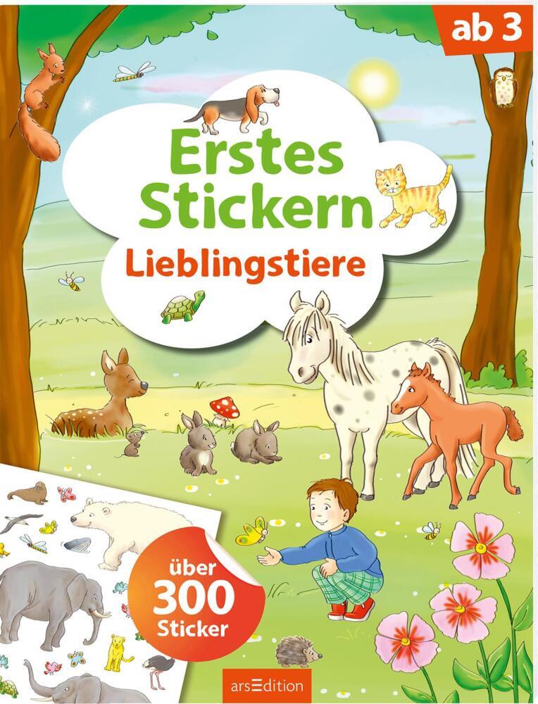 Erstes Stickern - Lieblingstiere main product photo