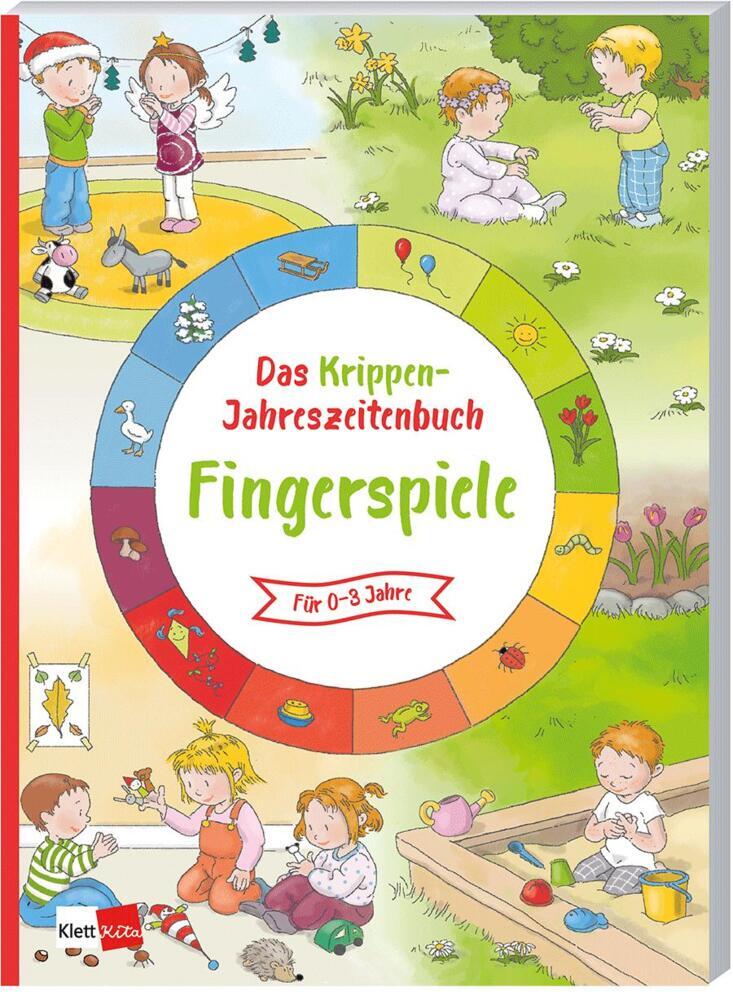 Das Krippen-Jahreszeitenbuch: Fingerspiele main product photo