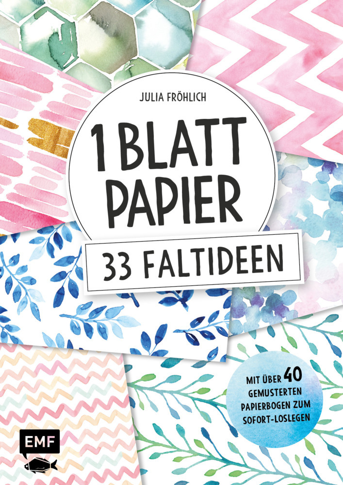 1 Blatt Papier - 33 Faltideen main product photo