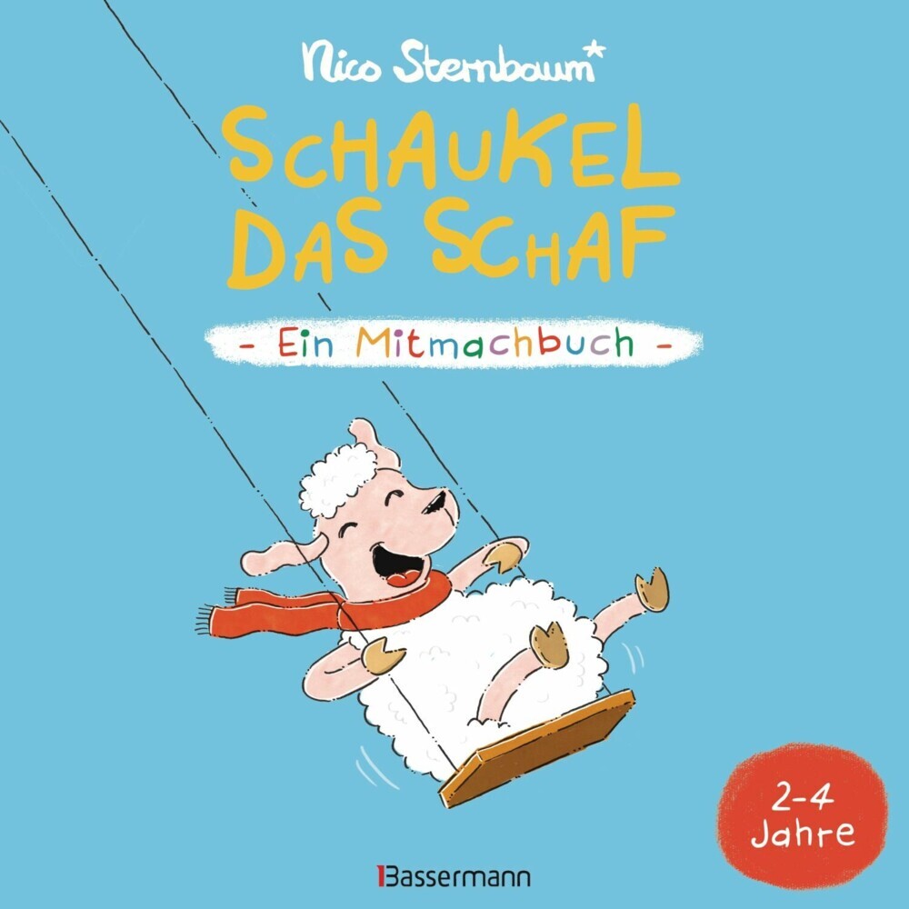 Schaukel das Schaf - Ein Mitmachbuch. Für Kinder von 2 bis 4 Jahren main product photo