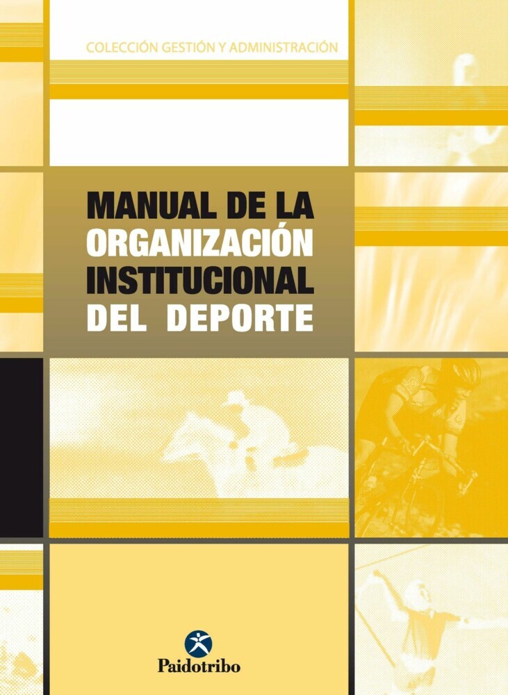 Manual de la organización institucional del deporte main product photo