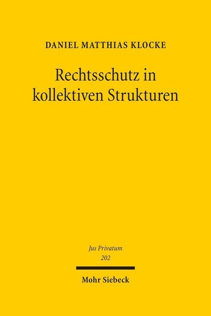 Rechtsschutz in kollektiven Strukturen main product photo