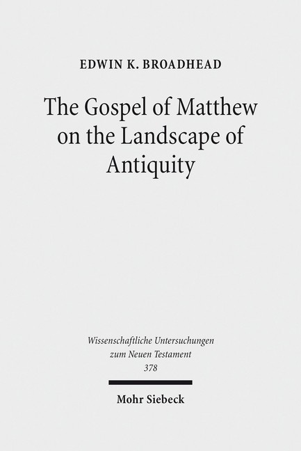 The Gospel of Matthew on the Landscape of Antiquity main product photo