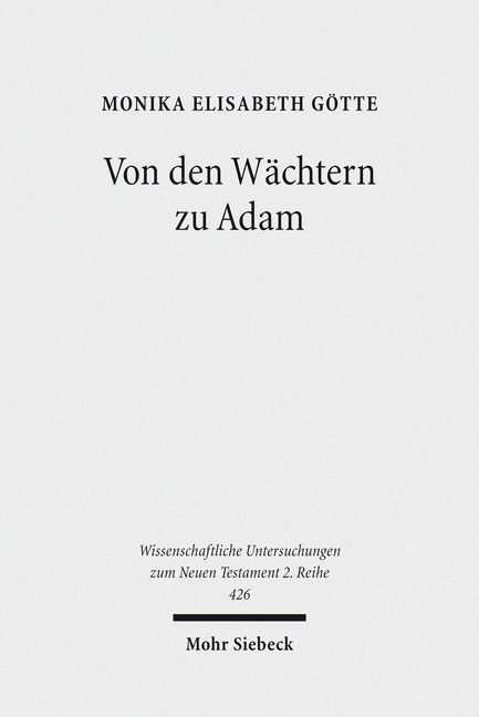 Von den Wächtern zu Adam main product photo