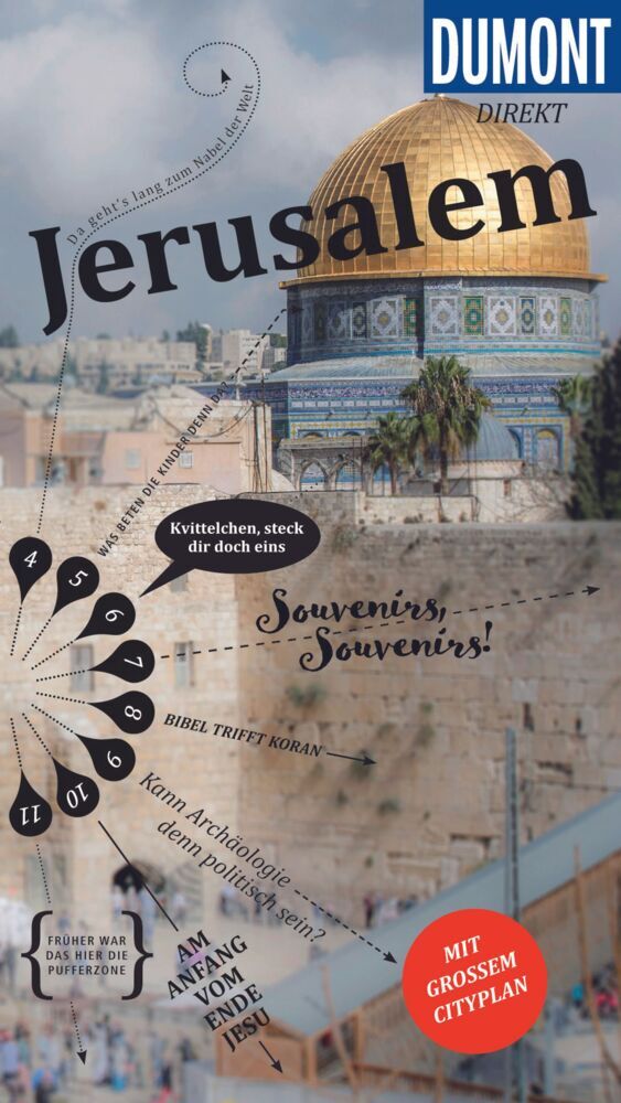 DUMONT direkt Reiseführer Jerusalem main product photo