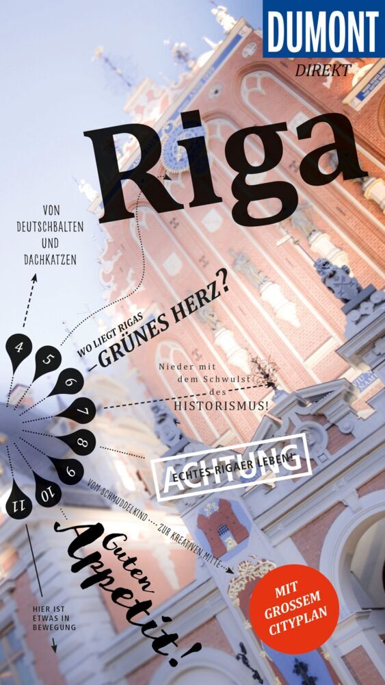 DUMONT direkt Reiseführer Riga main product photo