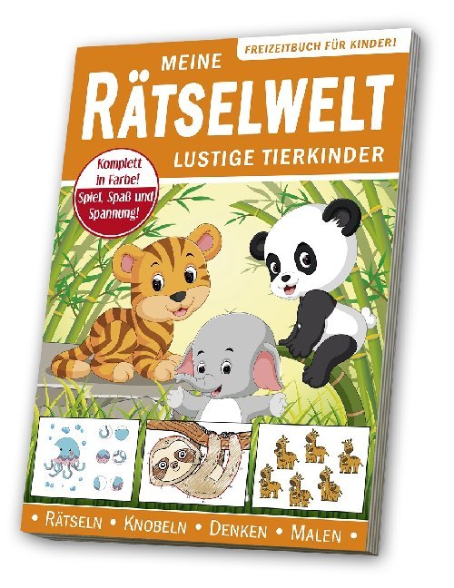 Meine Rätselwelt - Lustige Tierkinder main product photo