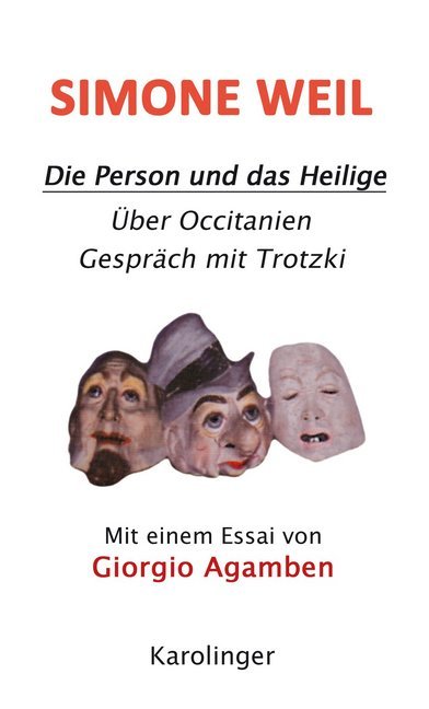Die Person und das Heilige main product photo