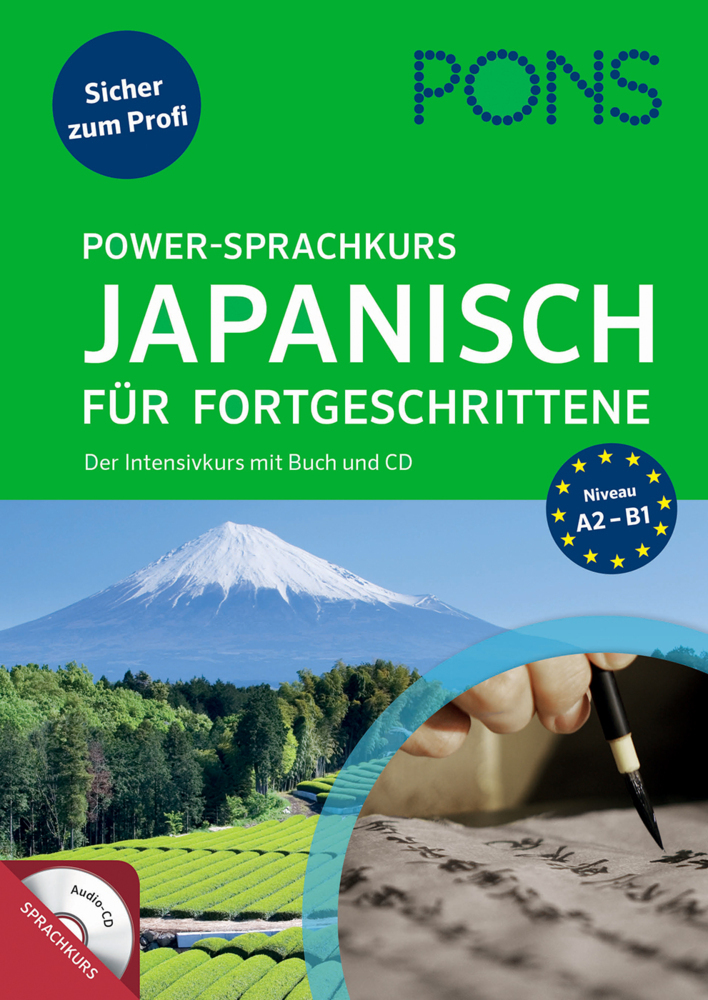 PONS Power-Sprachkurs Japanisch für Fortgeschrittene, m. Audio-CD main product photo