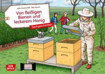 Von fleißigen Bienen und leckerem Honig. Kamishibai Bildkartenset