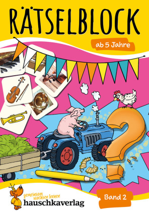 Rätselblock ab 5 Jahre - Band 2. Bd.2