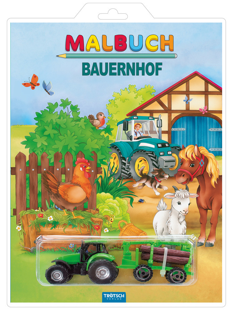 Malbuch Bauernhof, m. Spielzeug main product photo