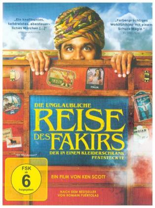 Die unglaubliche Reise des Fakirs, der in einem Kleiderschrank feststeckte, 1 DVD