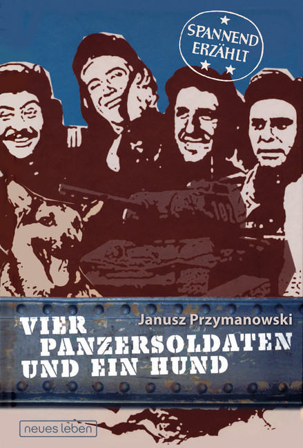 Vier Panzersoldaten und ein Hund main product photo