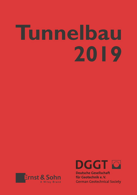 Taschenbuch für den Tunnelbau 2019 main product photo