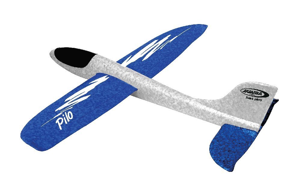 Jamara Pilo Schaumwurfgleiter EPP Tragfläche weiß Rumpf blau main product photo
