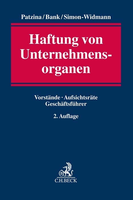 Haftung von Unternehmensorganen main product photo