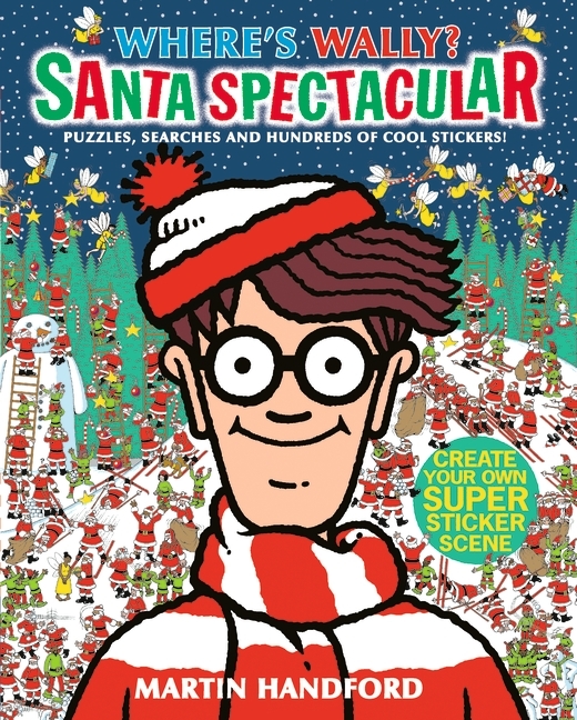 Where's Wally? Santa Spectacular Sticker Activity Book main product photo
