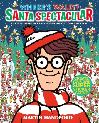 Where's Wally? Santa Spectacular Sticker Activity Book