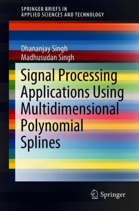 Signal Processing Applications Using Multidimensional Polynomial Splines