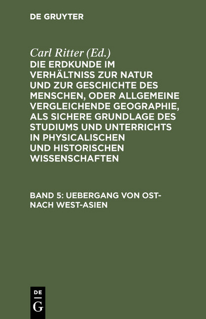 Uebergang von Ost- nach West-Asien main product photo